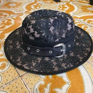 Handmade Lace Fedora Hat
